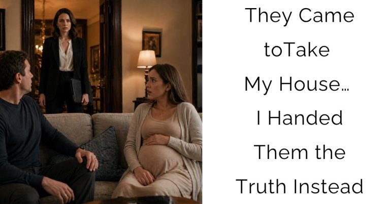 They Came to Take My House… I Handed Them the Truth Instead