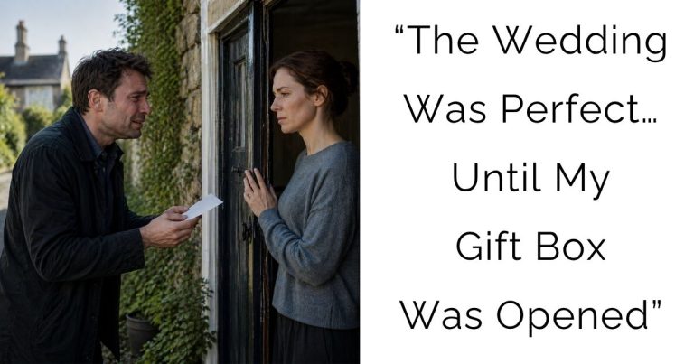 “The Wedding Was Perfect… Until My Gift Box Was Opened”