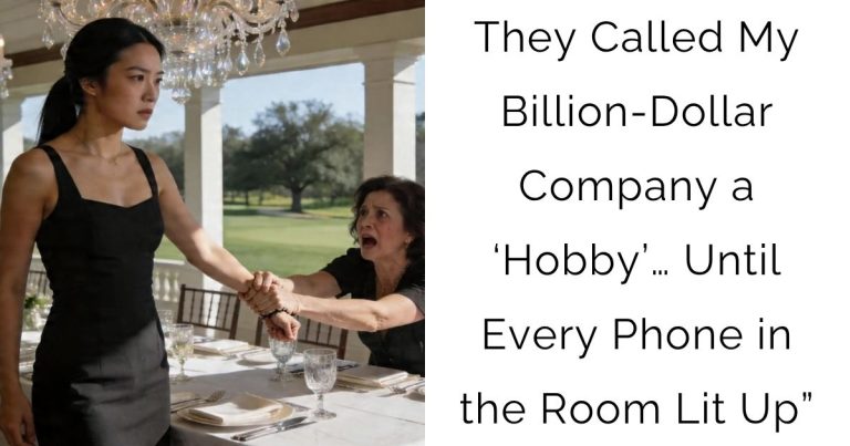 They Called My Billion-Dollar Company a ‘Hobby’… Until Every Phone in the Room Lit Up”