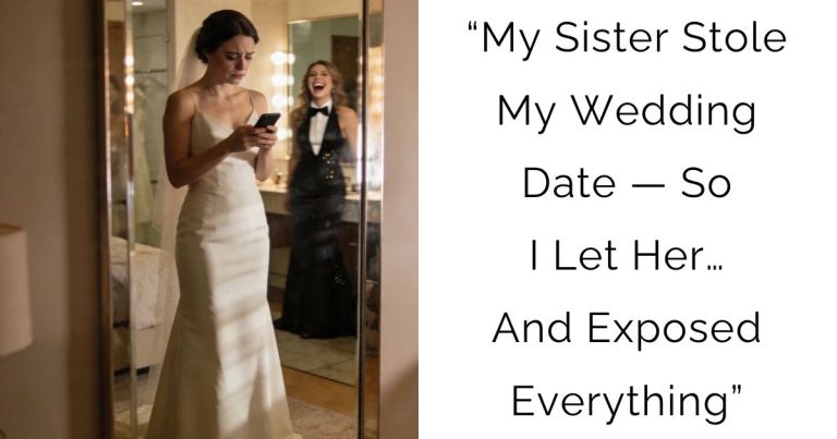 “My Sister Stole My Wedding Date — So I Let Her… And Exposed Everything”