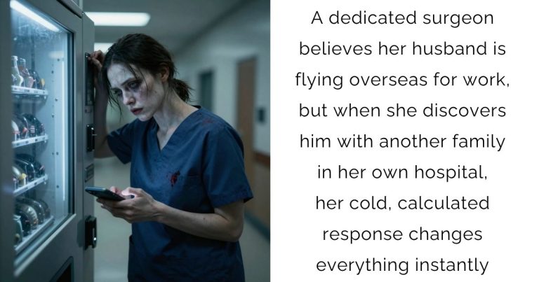 A dedicated surgeon believes her husband is flying overseas for work, but when she discovers him with another family in her own hospital, her cold, calculated response changes everything instantly