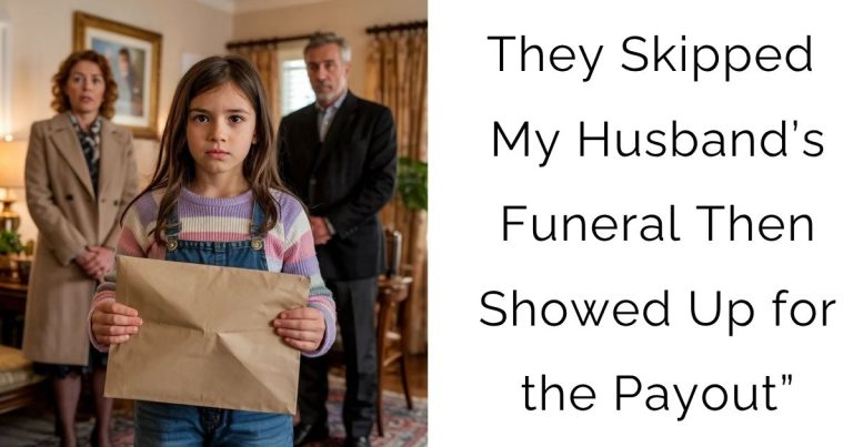 They Skipped My Husband’s Funeral — Then Showed Up for the Payout”