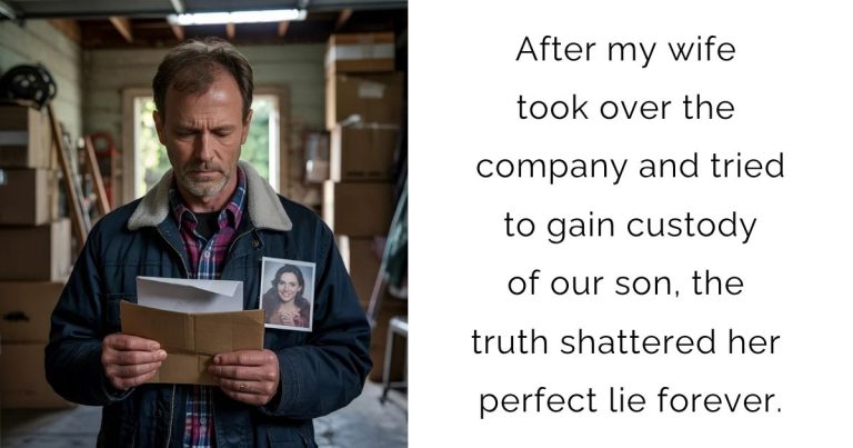 After my wife took over the company and tried to gain custody of our son, the truth shattered her perfect lie forever.