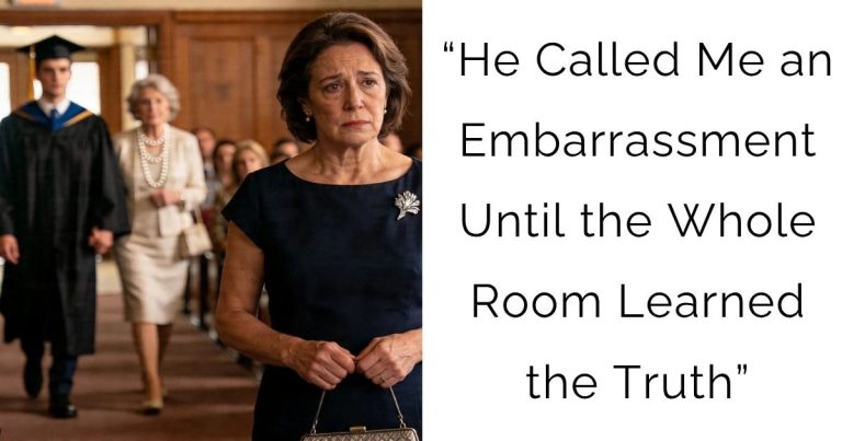 “He Called Me an Embarrassment — Until the Whole Room Learned the Truth”