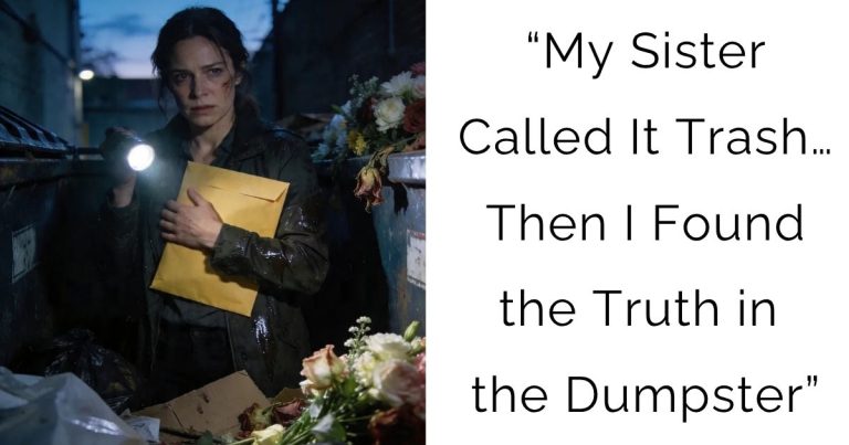 “My Sister Called It Trash… Then I Found the Truth in the Dumpster”