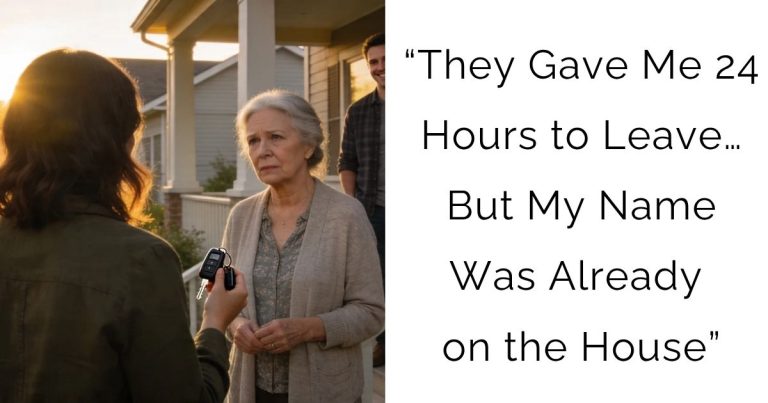 “They Gave Me 24 Hours to Leave… But My Name Was Already on the House”