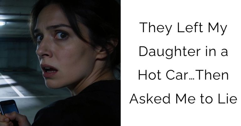 They Left My Daughter in a Hot Car… Then Asked Me to Lie”