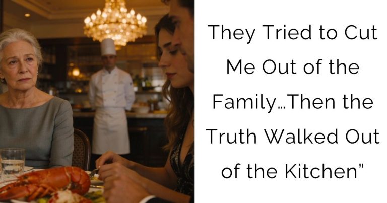 They Tried to Cut Me Out of the Family… Then the Truth Walked Out of the Kitchen