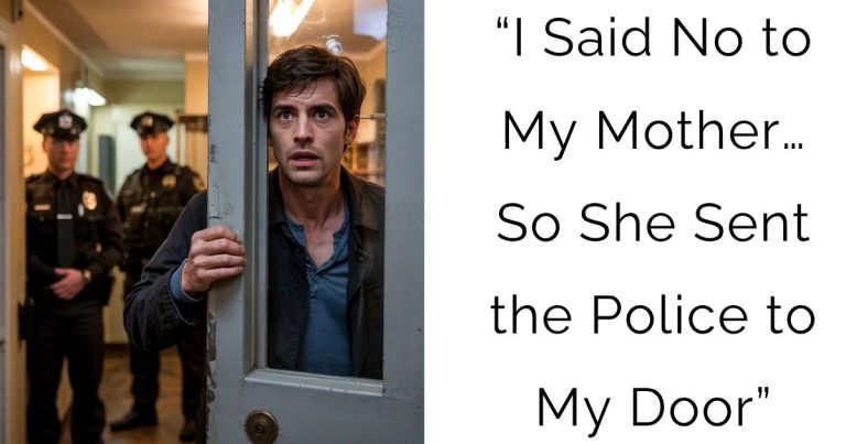 “I Said No to My Mother… So She Sent the Police to My Door”