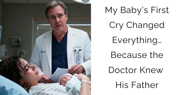 My Baby’s First Cry Changed Everything… Because the Doctor Knew His Father
