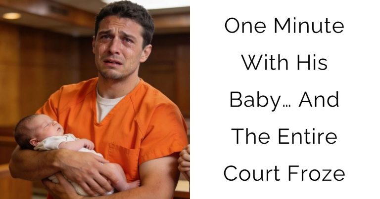 One Minute With His Baby… And The Entire Court Froze