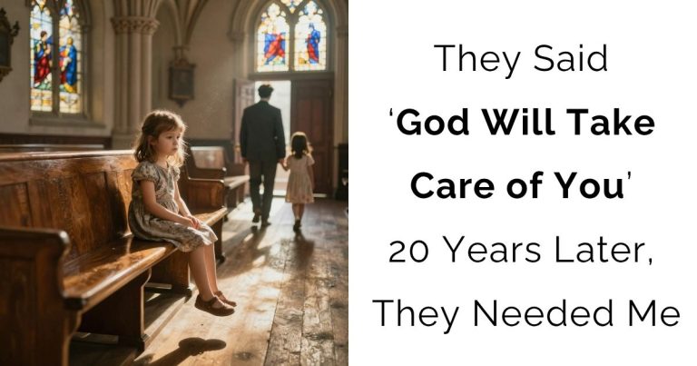 They Said ‘God Will Take Care of You’ — 20 Years Later, They Needed Me