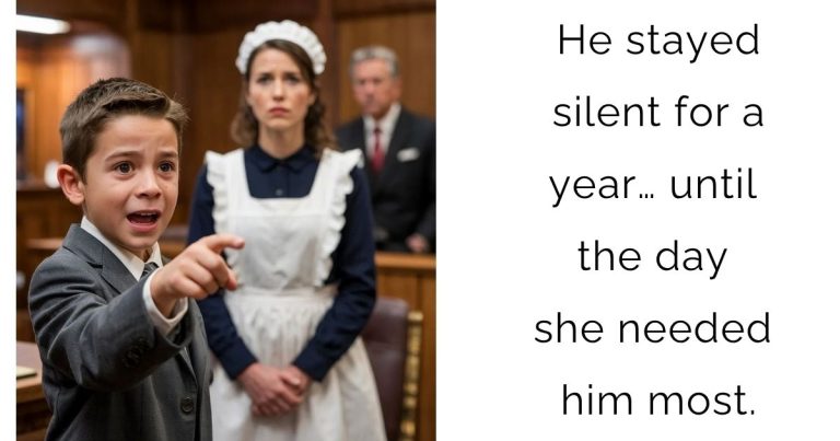 He stayed silent for a year… until the day she needed him most.