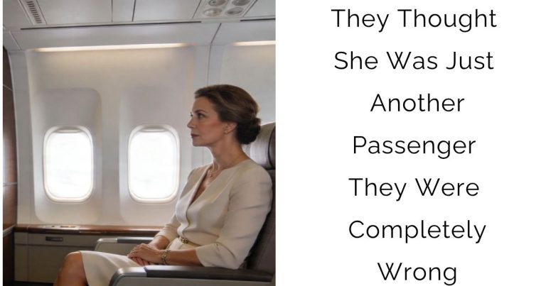 They Thought She Was Just Another Passenger… They Were Completely Wrong