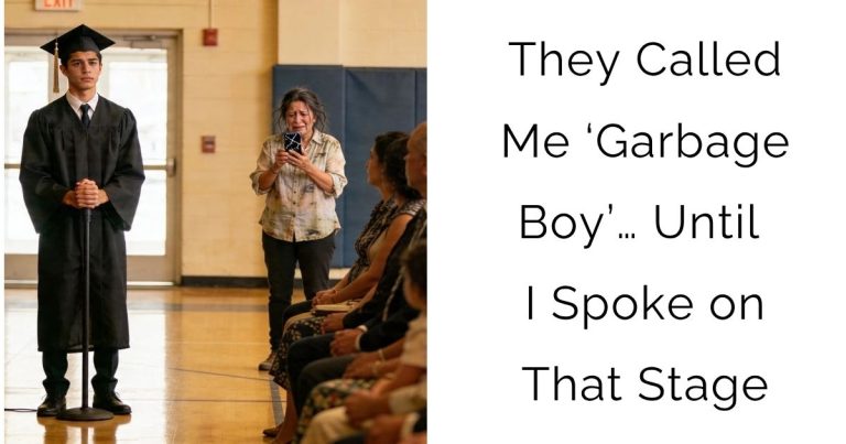 They Called Me ‘Garbage Boy’… Until I Spoke on That Stage