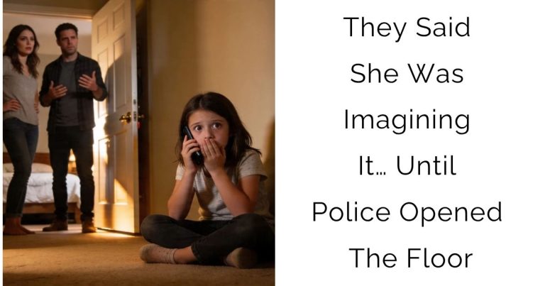 They Said She Was Imagining It… Until Police Opened The Floor