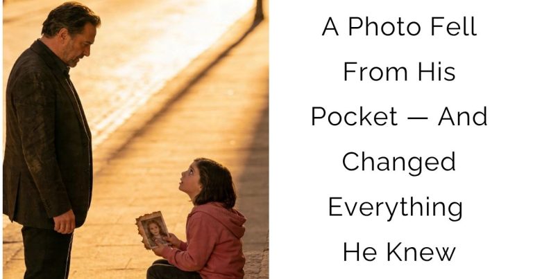 A Photo Fell From His Pocket — And Changed Everything He Knew