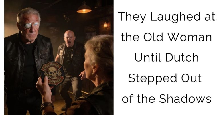 They Laughed at the Old Woman… Until Dutch Stepped Out of the Shadows