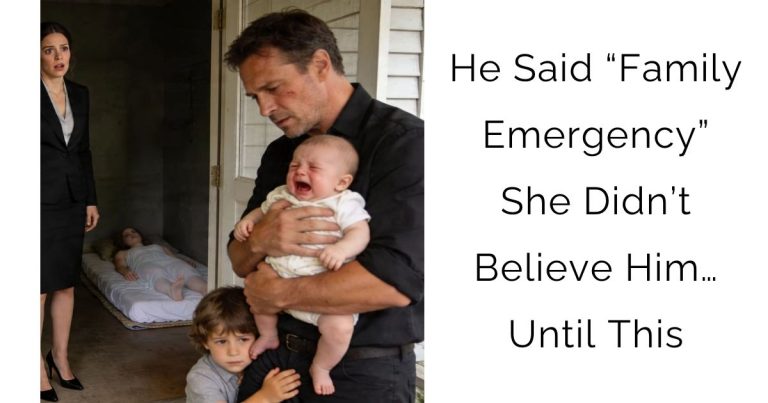 He Said “Family Emergency” — She Didn’t Believe Him… Until This