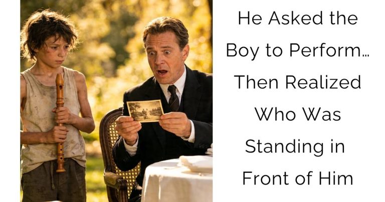 He Asked the Boy to Perform… Then Realized Who Was Standing in Front of Him