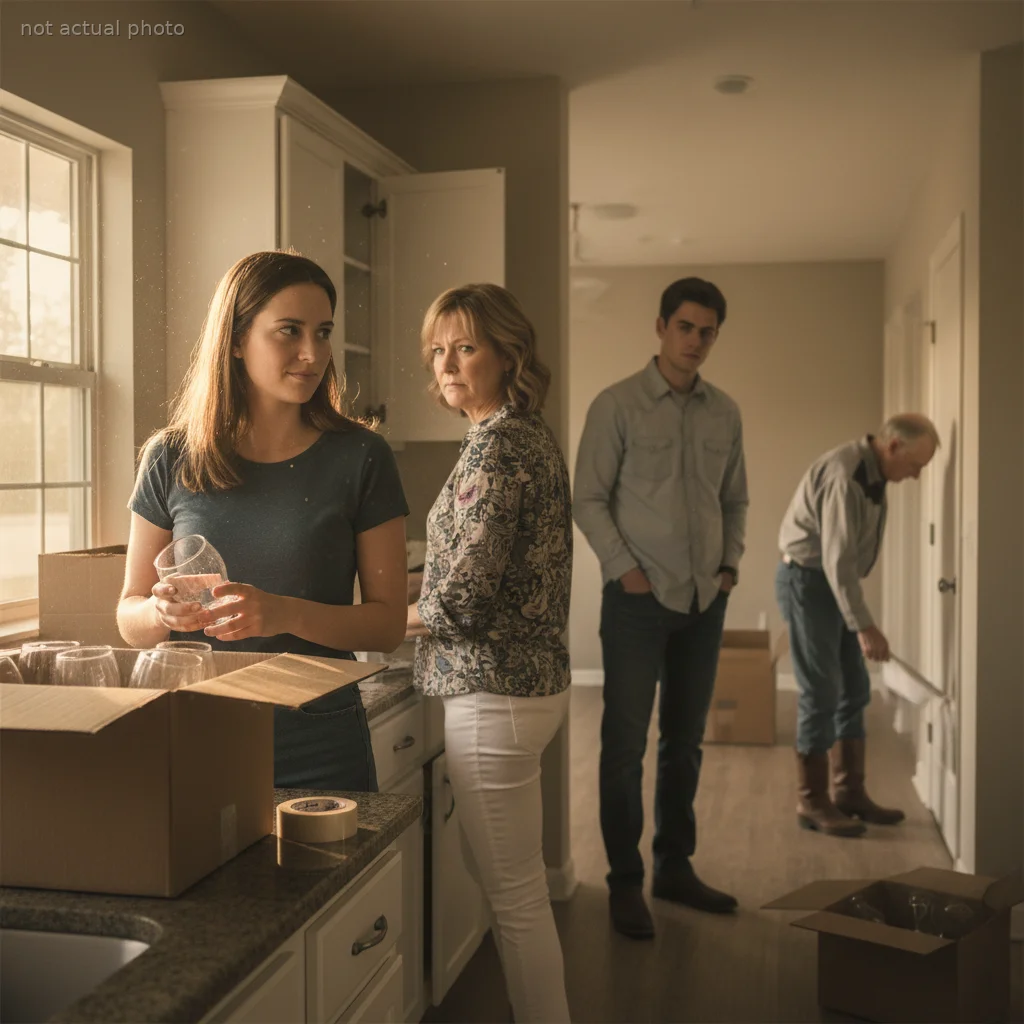 His parents took a spare key to our house, and a week later I woke to the sound of the deadbolt turning and Marsha's voice in my kitchen.