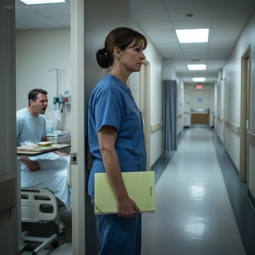Sandra called me cold and wrote it in my file… but I had twelve patients, a dying woman next door, and a notepad that was the only thing keeping me standing.