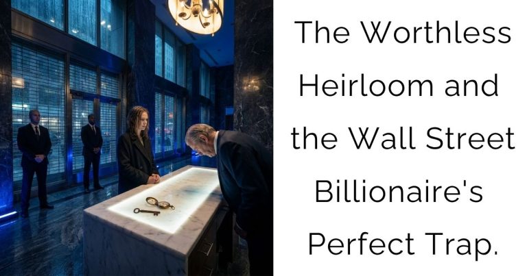 The Worthless Heirloom and the Wall Street Billionaire’s Perfect Trap.