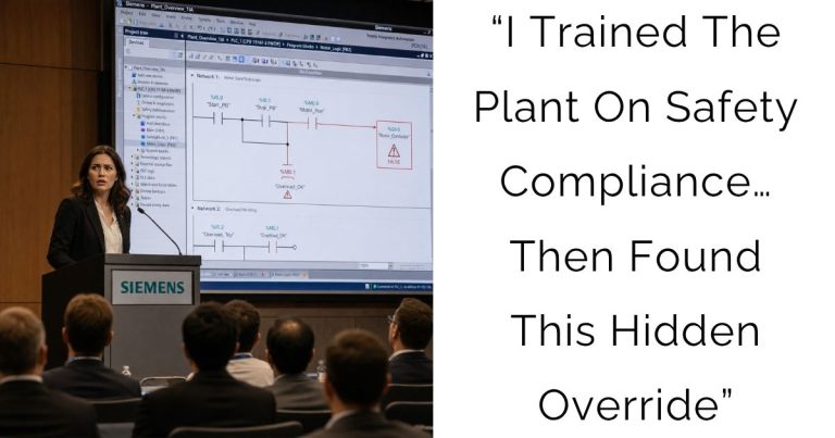 “I Trained The Plant On Safety Compliance… Then Found This Hidden Override”
