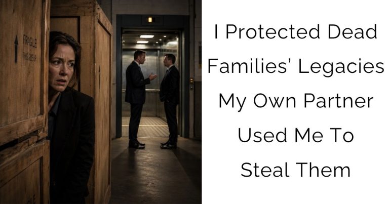 I Protected Dead Families’ Legacies — My Own Partner Used Me To Steal Them