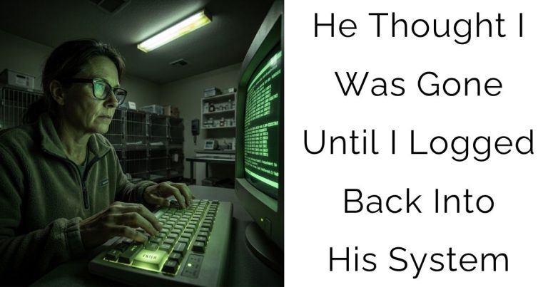He Thought I Was Gone Until I Logged Back Into His System