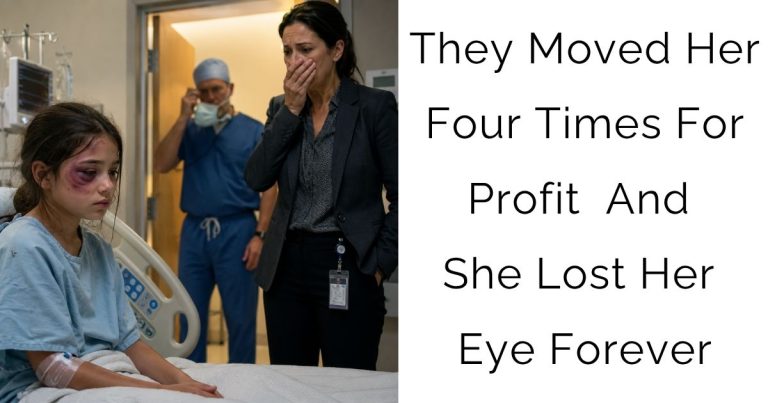 They Moved Her Four Times For Profit — And She Lost Her Eye Forever