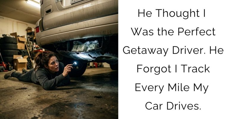 He Thought I Was the Perfect Getaway Driver. He Forgot I Track Every Mile My Car Drives.
