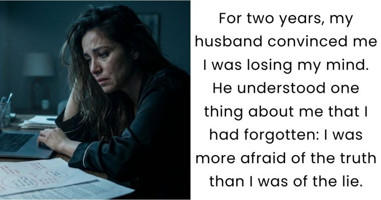 For two years, my husband convinced me I was losing my mind. He understood one thing about me that I had forgotten: I was more afraid of the truth than I was of the lie.