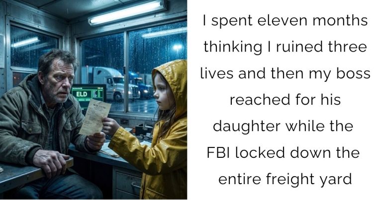 I spent eleven months thinking I ruined three lives and then my boss reached for his daughter while the FBI locked down the entire freight yard