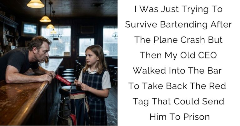 I Was Just Trying To Survive Bartending After The Plane Crash But Then My Old CEO Walked Into The Bar To Take Back The Red Tag That Could Send Him To Prison