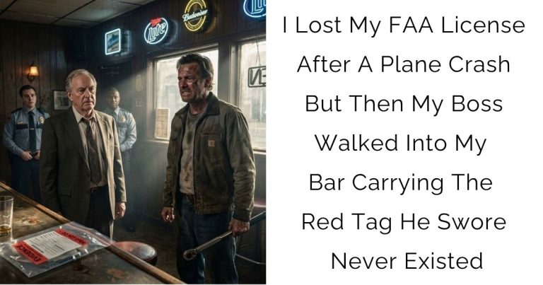 I Lost My FAA License After A Plane Crash But Then My Boss Walked Into My Bar Carrying The Red Tag He Swore Never Existed
