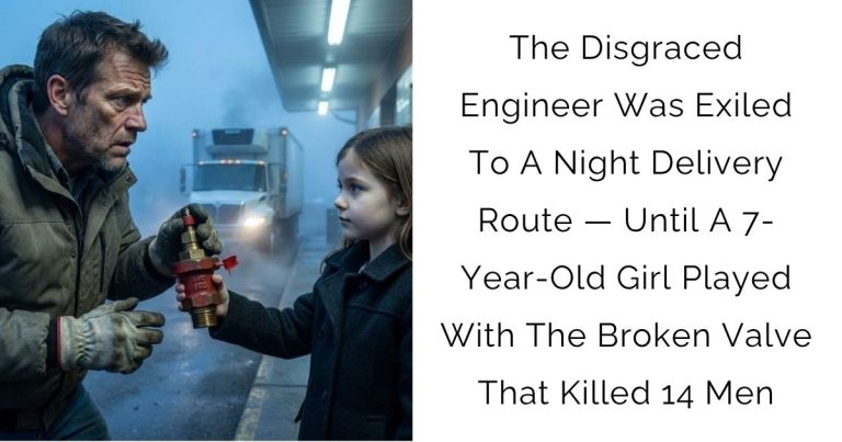 The Disgraced Engineer Was Exiled To A Night Delivery Route — Until A 7-Year-Old Girl Played With The Broken Valve That Killed 14 Men