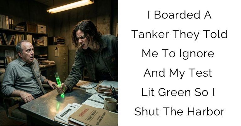 I Boarded A Tanker They Told Me To Ignore And My Test Lit Green So I Shut The Harbor