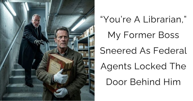 “You’re A Librarian,” My Former Boss Sneered As Federal Agents Locked The Door Behind Him