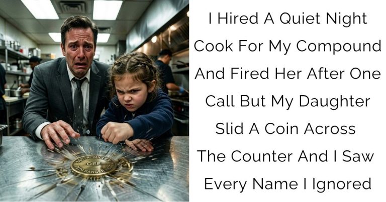 The Defense Contractor Fired His New Night Cook Before the Saturday Congressional-Recognition Dinner — Then the VA Inspector General Identified His Six-Year-Old’s Mason Jar of Challenge Coins as Proof His Foundation Director Downgraded Forty-One Veterans to Divert $6.2 Million