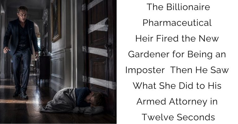 The Billionaire Pharmaceutical Heir Fired the New Gardener for Being an Imposter — Then He Saw What She Did to His Armed Attorney in Twelve Seconds