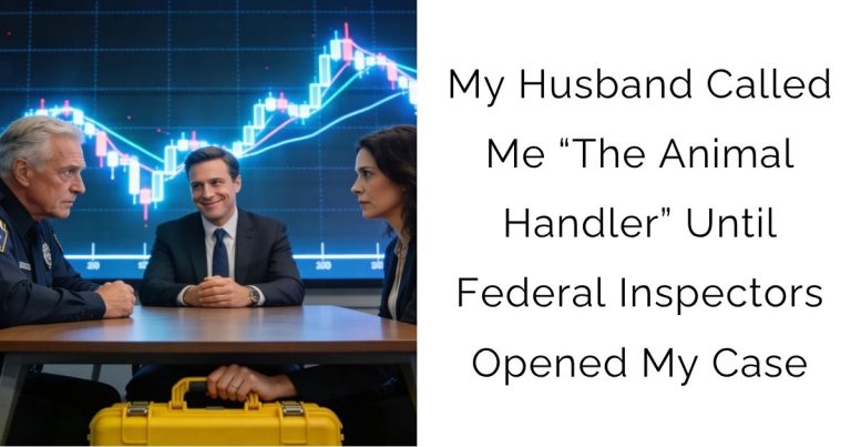 My Husband Called Me “The Animal Handler” — Until Federal Inspectors Opened My Case
