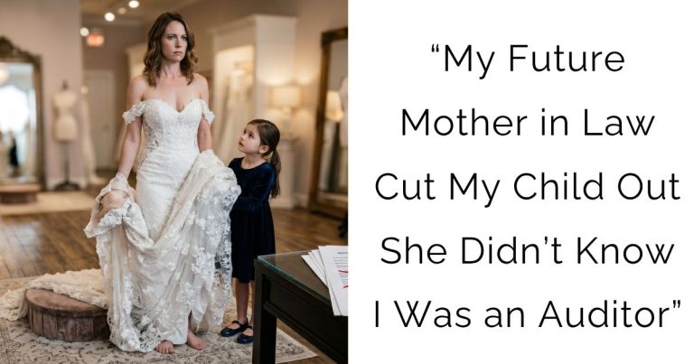 “My Future Mother-in-Law Cut My Child Out — She Didn’t Know I Was an Auditor”