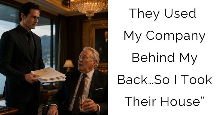 They Used My Company Behind My Back… So I Took Their House”