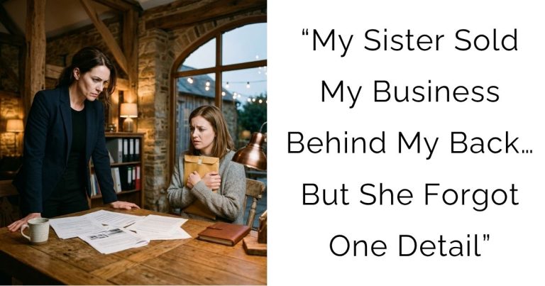 My Sister Sold My Business Behind My Back… But She Forgot One Detail