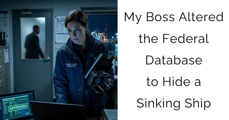 My Boss Altered the Federal Database to Hide a Sinking Ship