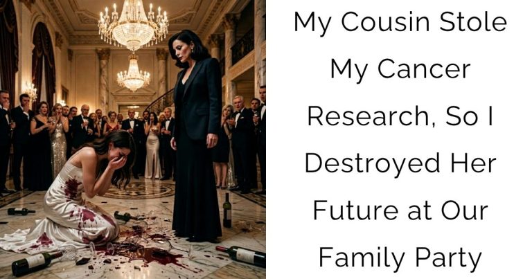 My Cousin Stole My Cancer Research, So I Destroyed Her Future at Our Family Party