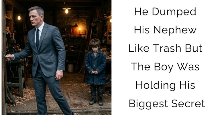 He Dumped His Nephew Like Trash… But The Boy Was Holding His Biggest Secret