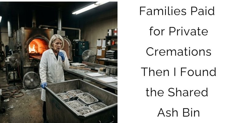 Families Paid for Private Cremations — Then I Found the Shared Ash Bin
