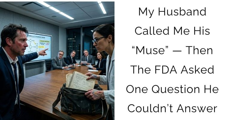 My Husband Called Me His “Muse” — Then The FDA Asked One Question He Couldn’t Answer